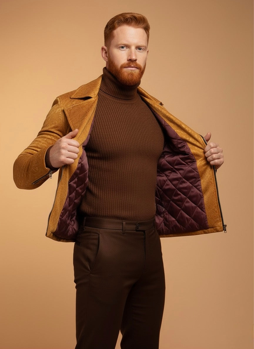 Chaqueta Biker Velvet